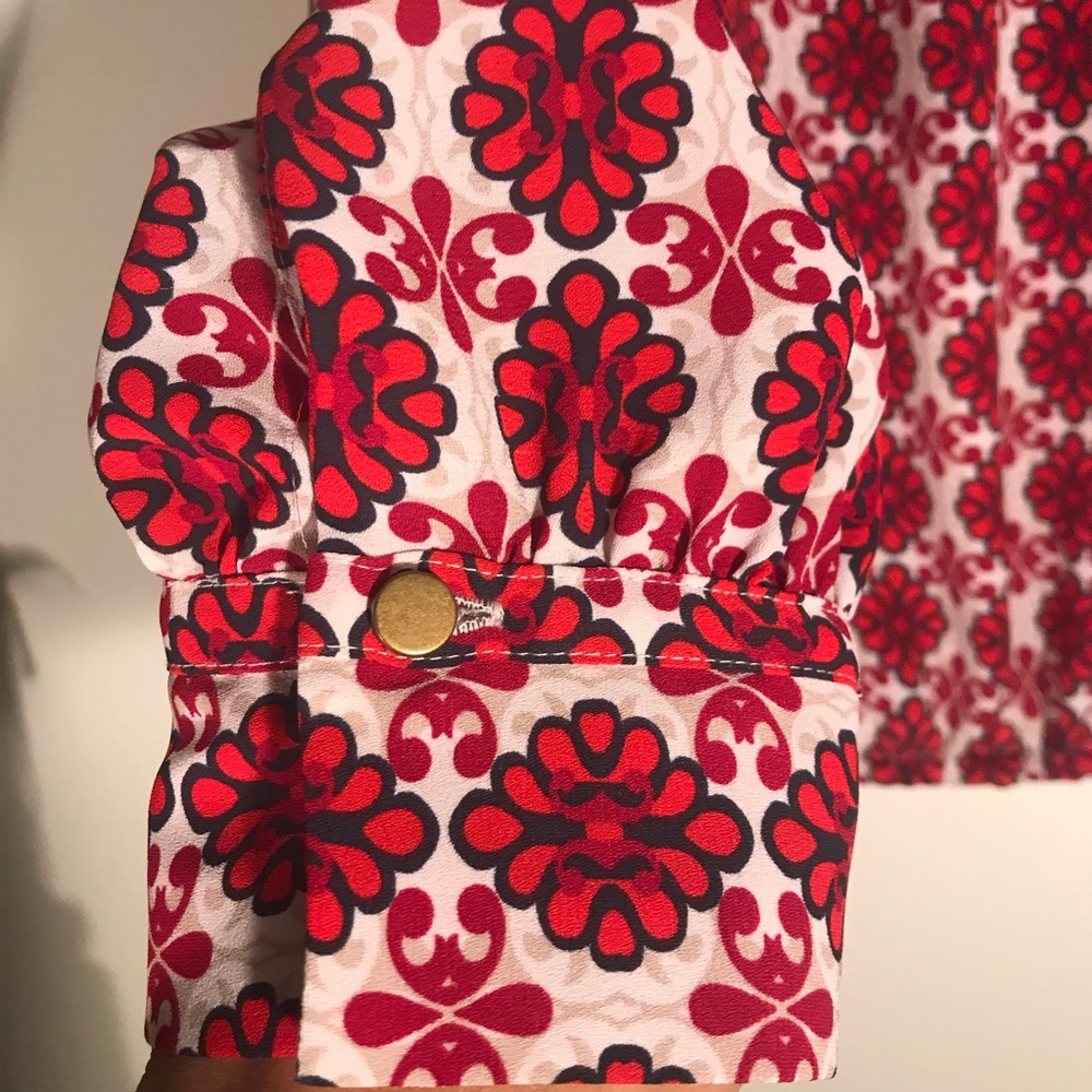 Loft Floral Print Blouse - Medium - Picture 3 of 5